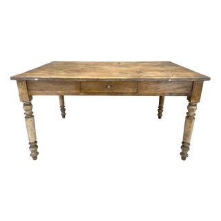 Vintage Rustic Kitchen Table, 1920s For Sale