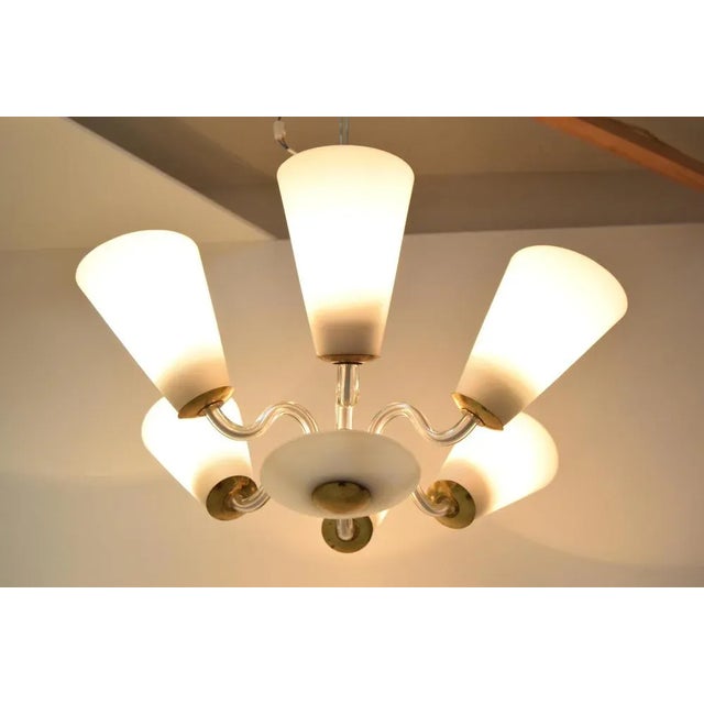 Mid-Century Chandelier by Kamenicky Senov, 1960s For Sale - Image 11 of 17