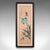 Pair of Antique Guo Hua Panels, Oriental Art, Watercolour, Woven Silk, Edwardian For Sale - Image 4 of 10