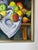 Green 1990s Vintage Expressionist Still Life Fruit Oil on Canvas Painting, Signed For Sale - Image 8 of 11