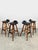Vintage Danish OD 61 Stools by Erik Buck for OD Møbler, 1970s, Set of 4 For Sale - Image 3 of 8
