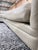 Ivory Ivory Top-Grain Leather Chesterfield Sectional Sofa With Deep Button Tufting & Nailhead Trim For Sale - Image 8 of 11