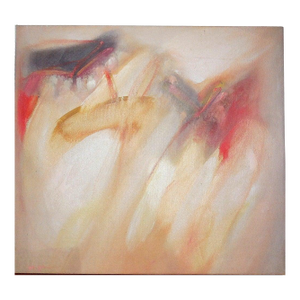 Wesley JohnsonUntitled Abstract Expressionist Painting Ojai California Artist Wesley Johnson