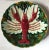 Wedgwood 19th Century Victorian Wedgwood Majolica Lobster Plate For Sale - Image 4 of 5