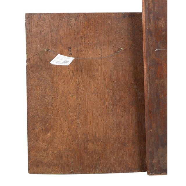 Wood Set of Three 19th Century Carved Panels, St. Peter's Rome Provenance, Renaissance Revival For Sale - Image 7 of 15