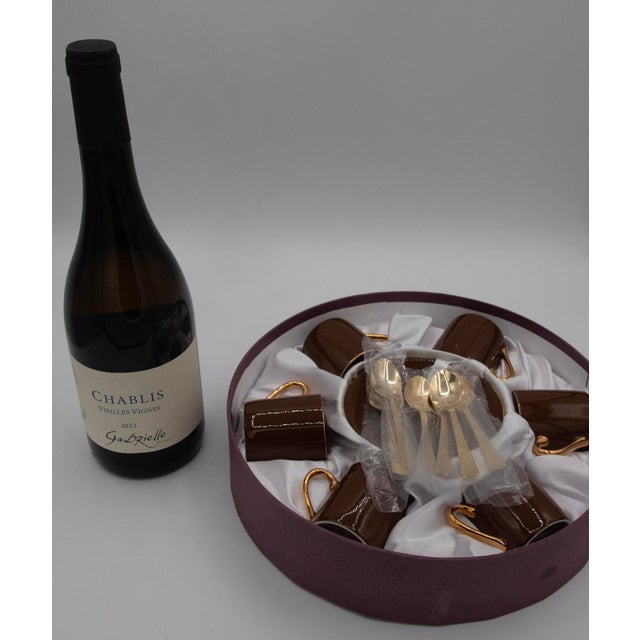 Late 20th Century Late 20th Century Classic Coffee and Tea Company - Espresso Service - Six Settings - 9pcs For Sale - Image 5 of 7