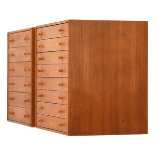 Chests of Drawers in the style of Mogens Koch, 1940s, Set of 2 For Sale