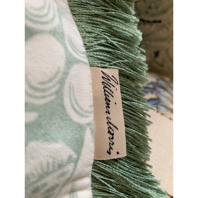 William Morris at Home Green Sunflower Feather Filled Pillows For Sale - Image 11 of 12