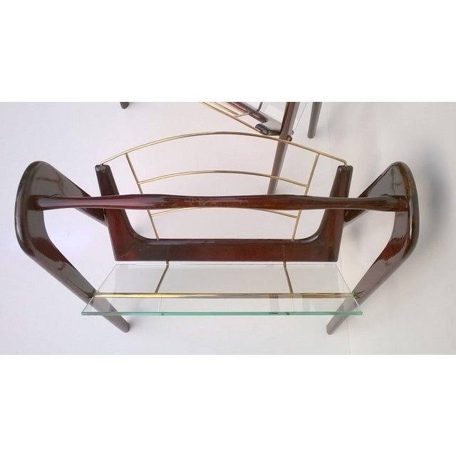 Magazine Racks attributed to Cesare Lacca, 1950s, Set of 2 For Sale - Image 3 of 8