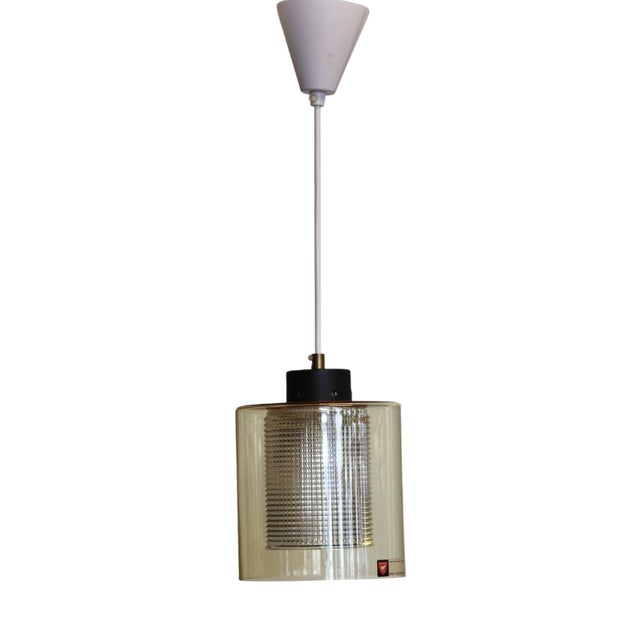 Glass Pendant Lamp by Carl Fagerlund for Orrefors, Sweden, 1970s For Sale