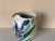White Vintage Hand Painted Pottery Pitcher For Sale - Image 8 of 12