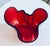 Mid-Century Modern Iconic Alvar Aalto Savoy Vase Ruby Red Iittala Finland Scandinavian For Sale - Image 3 of 8