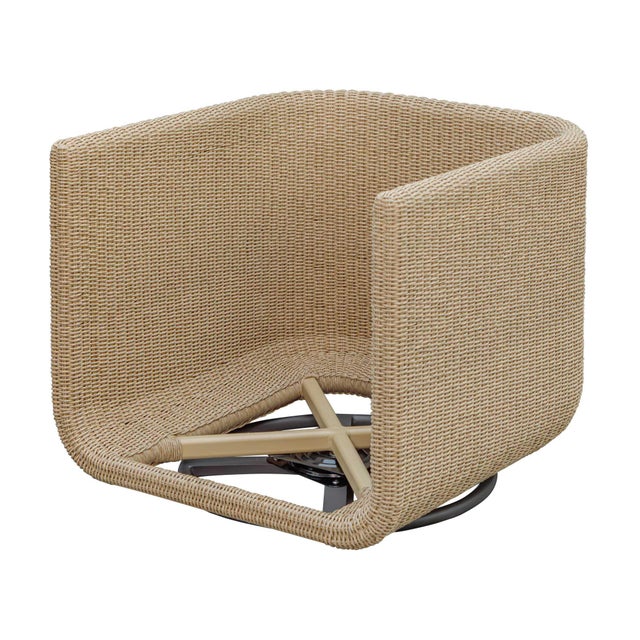 Santorini Outdoor Swivel Lounge Chair For Sale - Image 11 of 11