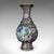 1960s Pair of Vintage Baluster Form Vases, Oriental, Cloisonne, Posy Urn, Circa 1960 For Sale - Image 5 of 10
