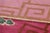 Textile Rug & Kilim’s Chinese Art Deco Style Runner Rug in Pink With Floral Patterns For Sale - Image 7 of 7