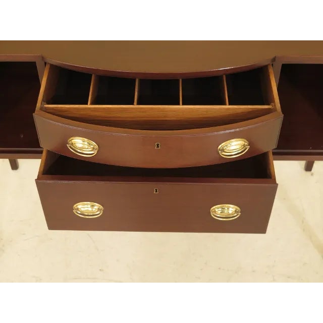 1990s Kittinger Colonial Williamsburg Mahogany Sideboard For Sale - Image 5 of 13