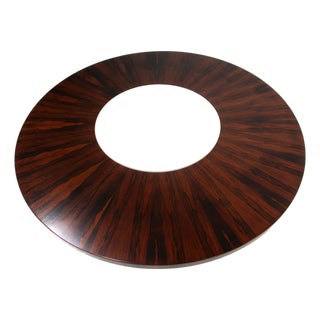 Rare Milo Baughman Rosewood Lazy Susan Coffee Table for Thayer Coggin For Sale