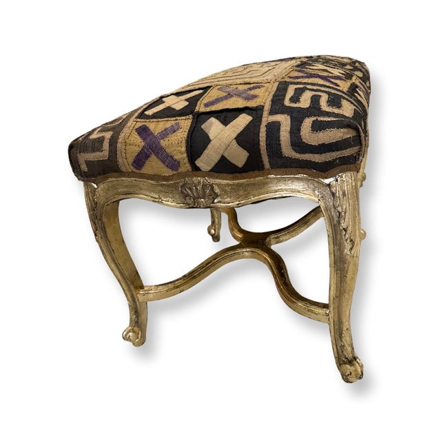 French Vintage French Gilded Wood Luis XV Style. For Sale - Image 3 of 5