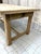 Rustic Farmhouse Refectory Dining Table in Oak For Sale - Image 10 of 13