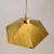 Belgian Brass Umbrella Shaped Pendant Lamps, 1970s, Set of 2 For Sale - Image 9 of 12