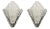 French Art Deco Wall Sconces Signed by Sabino - a Pair For Sale