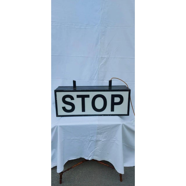 Vintage Stop Sign For Sale - Image 6 of 6