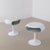 Metal Space Age Fiberglass Bedside Tables from Opal Möbel, 1970s, Set of 2 For Sale - Image 7 of 7