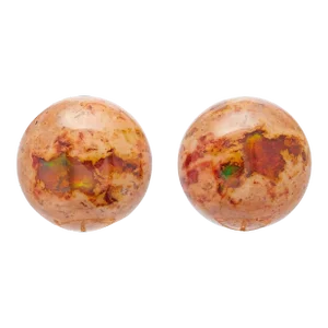Opal Stud Earrings - 2 Pieces