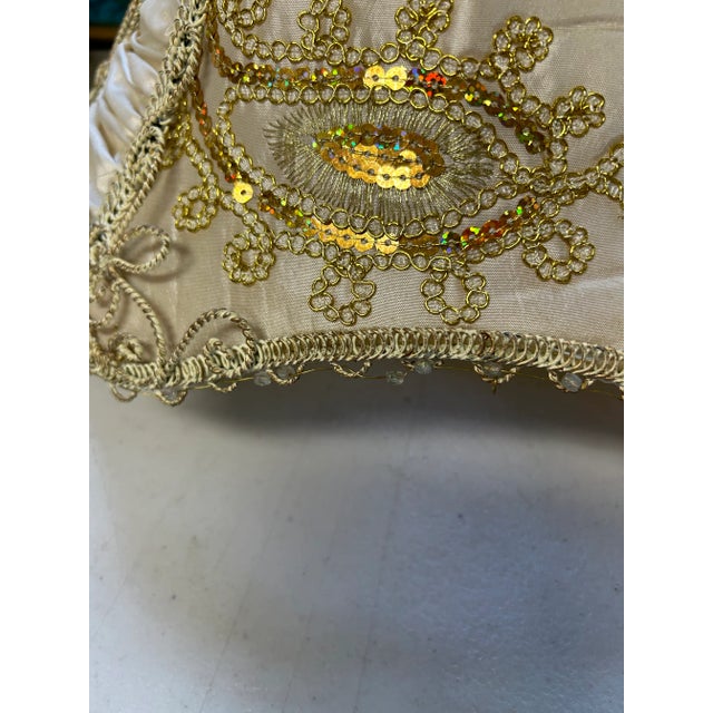 Victorian Victorian Handmade Lampshades -A Pair For Sale - Image 3 of 9