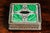 Stunning Ornate European Continental Sterling Silver Malachite Enamel Antique Snuff Box For Sale - Image 14 of 17