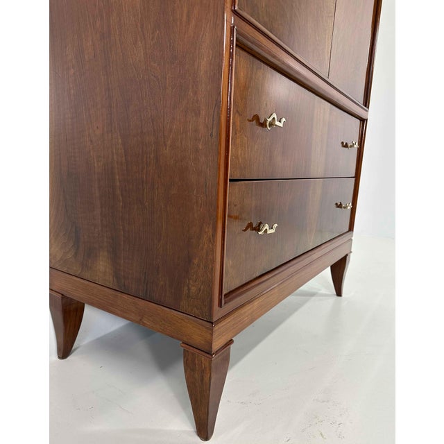 Wood Italian Armoire by Gio Ponti and L. Brusotti for P. Lieetti, 1928 For Sale - Image 7 of 14