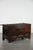 We are offering this large antique paneled English oak chest from the 18th century. This large English chest has a warm,...