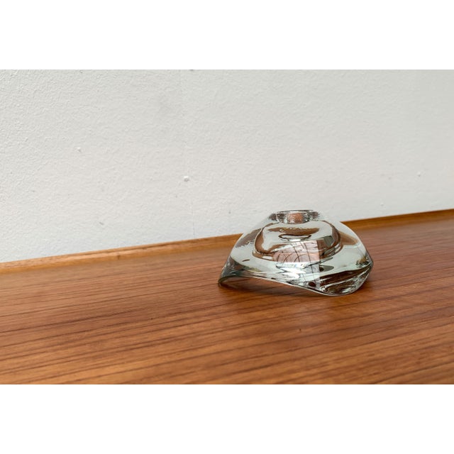Vintage Scandinavian Reversible Glass Candleholder, 1970s For Sale - Image 17 of 18