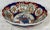 1940s Vintage Scalloped Edge Imari Bowl Decorated With Colorful Floral Patterns & Butterflies From Japan - Circa 1940 For Sale - Image 5 of 12