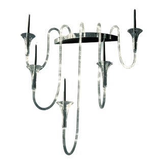 Italian Wall Octopus Pirex X 5 Candelabra from VGnewtrend For Sale