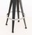 Black Pair of After Jean Prouve Circular Oak Seat Bar Stools For Sale - Image 8 of 10