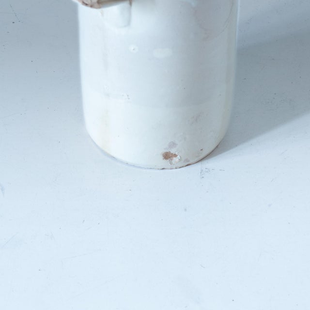 Ceramic Antique Handmade Ceramic Vases, 1900, Set of 3 For Sale - Image 7 of 13