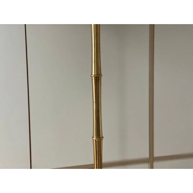 Vintage Bamboo Lamp by Ingo Maurer, 1970s For Sale - Image 10 of 11