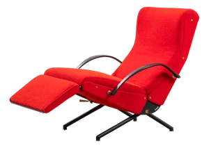 Lounge Chair Mod. P40 by Osvaldo Borsani for Tecno, 1955