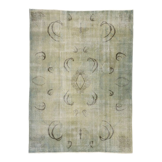 Vintage Turkish Sivas Zeki Muren Rug, 07'05 X 10'02 For Sale