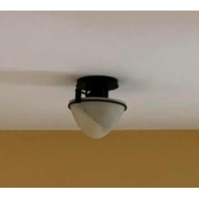 Elevate your space with this stunning, authentic Moonband semi-flush mount ceiling fixture by premier lighting designer...