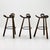 Black Mid-Century Brutalist Bar Stool, 1960s For Sale - Image 8 of 11