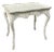 French Régence Style Cabaret Side Table With Antique Painted Finish, 20th C. For Sale