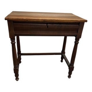 Late 19th Century Antique Student Writing Desk For Sale