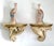 Plastic Corbel Wall Sconce Shelves - Extra-Large Pair Antique Style For Sale - Image 7 of 11