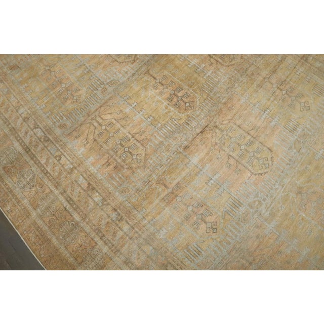 Persian Neutral Antique Persian Balouch Rug - 7'2" x 13'6" For Sale - Image 3 of 11