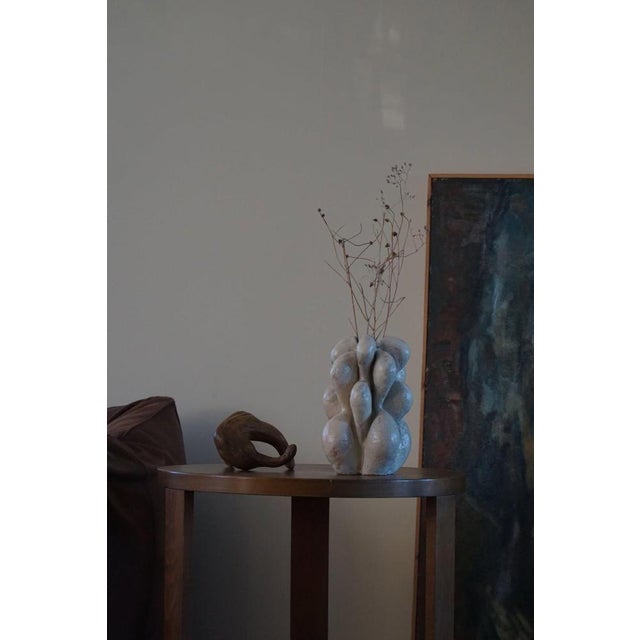 Modern Danish Model 1535 Side Table in Lacquered Beech from Fritz Hansen, 1940s For Sale - Image 3 of 18