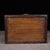 Brown Chinese Huali Rosewood Box With Burl Wood Panel For Sale - Image 8 of 10