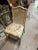 Chinoiserie 1970s Caned Back Chair With Floral Cushion For Sale - Image 3 of 6