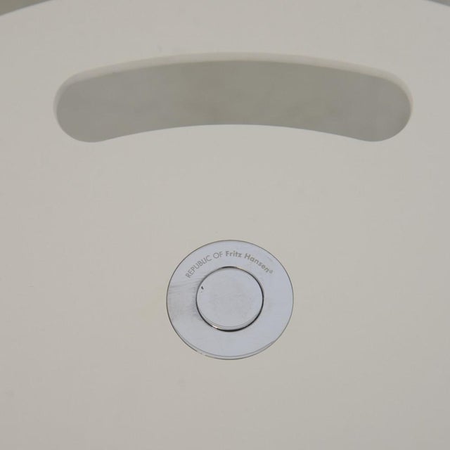 Vintage White Little Friend Table from Fritz Hansen, 2015 For Sale - Image 3 of 8